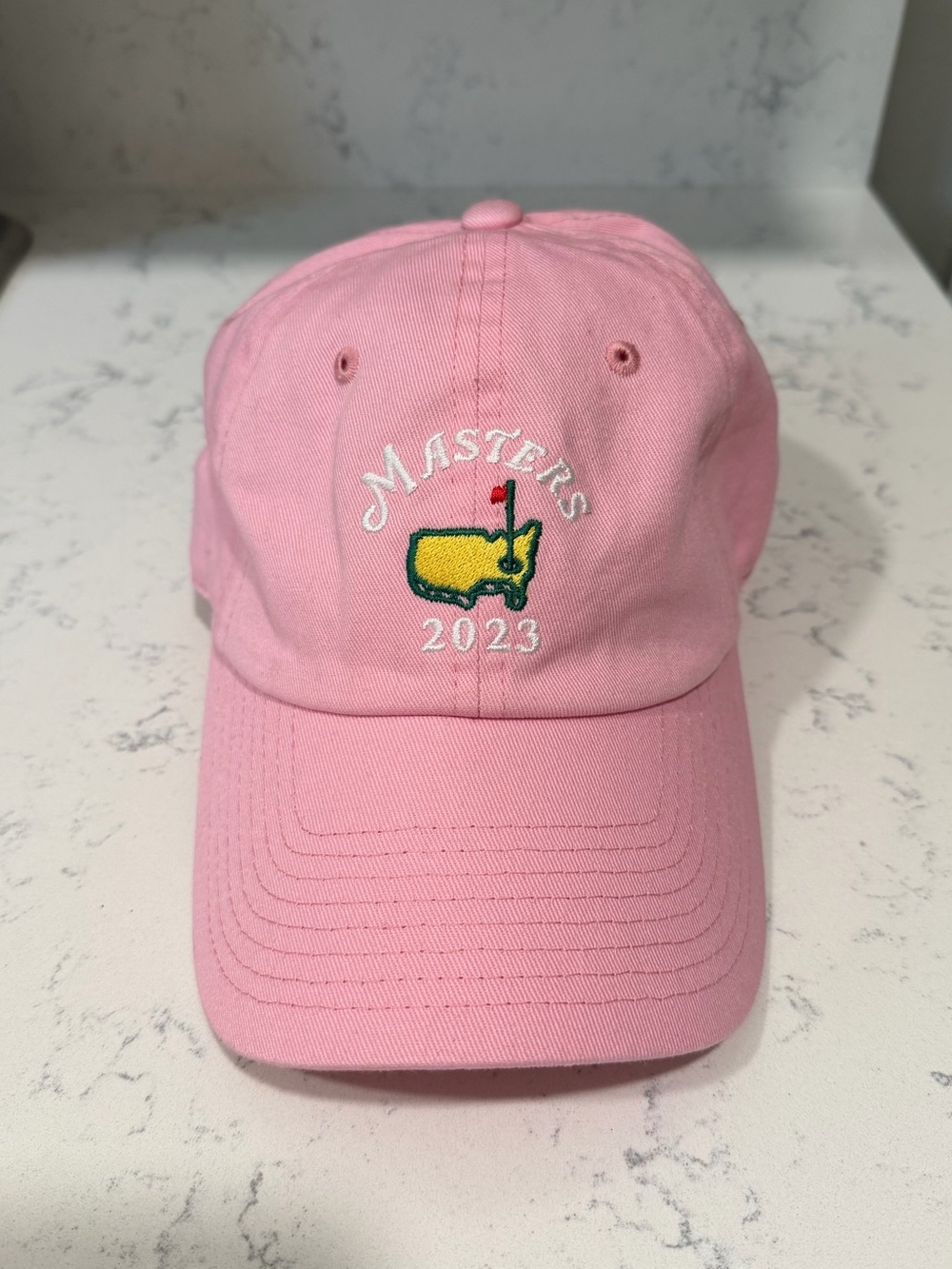 Masters Embroidered Pink Cap